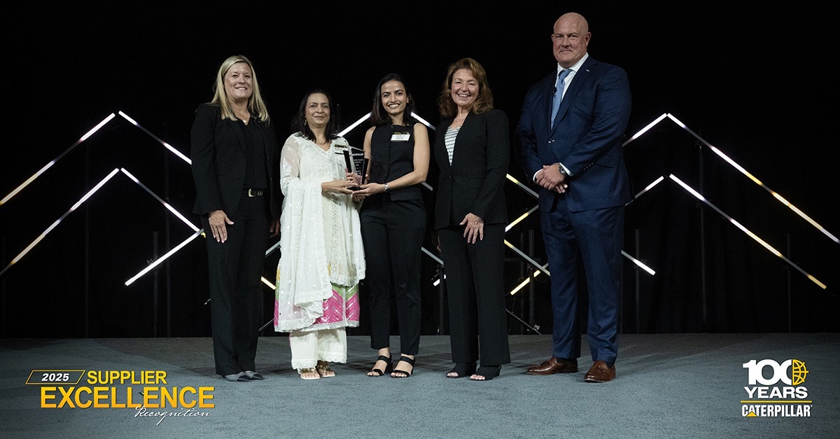 Caterpillar Supplier Excellence Award 2025 ISMAT